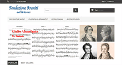 Desktop Screenshot of fondazionearaniti.org
